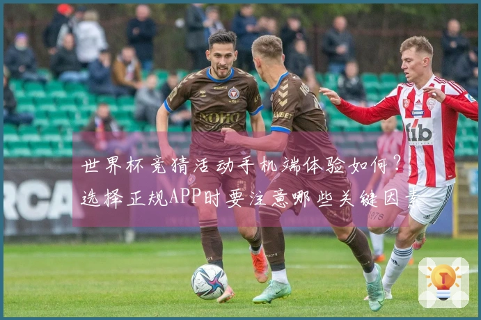 世界杯竞猜活动手机端体验如何？选择正规APP时要注意哪些关键因素？